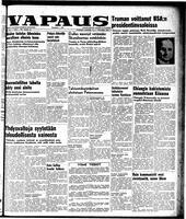 Vapaus, November 4, 1948
