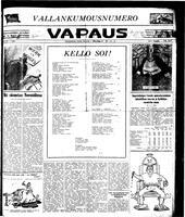 Vapaus, November 1, 1930