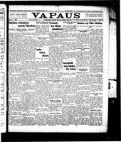 Vapaus, January 28, 1927