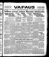 Vapaus, October 21, 1929