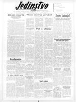 Jedinstvo, December 05, 1961