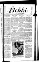 Liekki = canadan soumalaisten kaunokirjallinen viikkolehti, October 29, 1938