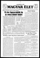 Magyar Elet, August 17, 1985