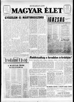 Magyar Elet, October 25, 1958