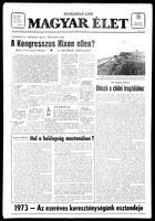 Magyar Elet, October 27, 1973