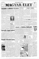Magyar Elet, July 15, 1961