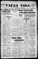 Vapaa Sana, September 04, 1941