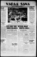 Vapaa Sana, March 27, 1937