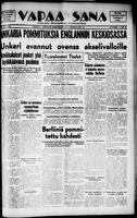 Vapaa Sana, November 21, 1940