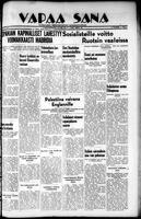 Vapaa Sana, September 23, 1936