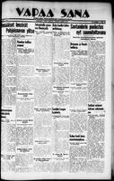 Vapaa Sana, June 23, 1937
