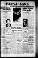 Vapaa Sana, July 17, 1937