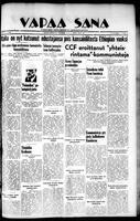 Vapaa Sana, May 13, 1936