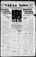 Vapaa Sana, September 07, 1938