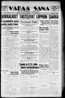 Vapaa Sana, April 22, 1941