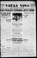 Vapaa Sana, January 23, 1941