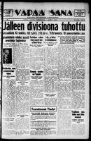 Vapaa Sana, January 09, 1940