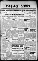 Vapaa Sana, September 07, 1935