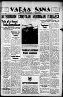Vapaa Sana, November 04, 1943