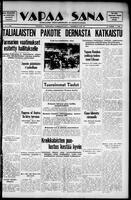 Vapaa Sana, January 28, 1941