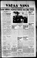 Vapaa Sana, May 05, 1937