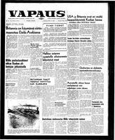 Vapaus, May 9, 1964
