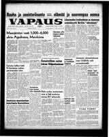 Vapaus, March 3, 1960