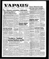 Vapaus, January 9, 1964
