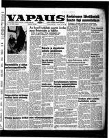 Vapaus, October 18, 1956
