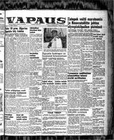 Vapaus, July 29, 1952