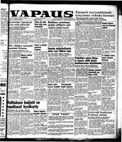 Vapaus, March 19, 1953