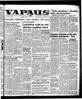Vapaus, July 11, 1957