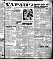 Vapaus, March 16, 1954