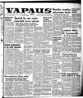 Vapaus, November 9, 1957