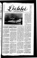 Liekki = canadan soumalaisten kaunokirjallinen viikkolehti, May 13, 1944