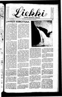 Liekki = canadan soumalaisten kaunokirjallinen viikkolehti, April 22, 1944