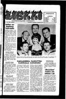 Liekki = canadan soumalaisten kaunokirjallinen viikkolehti, January 19, 1957
