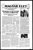 Magyar Elet, August 18, 1990