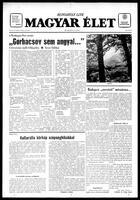 Magyar Elet, September 13, 1986