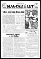 Magyar Elet, September 14, 1974