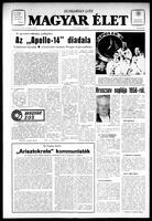 Magyar Elet, February 13, 1971
