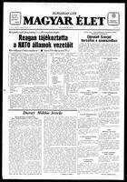 Magyar Elet, November 23, 1985