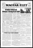 Magyar Elet, November 10, 1984