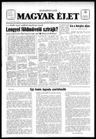 Magyar Elet, January 10, 1981