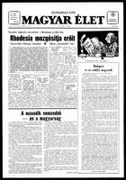Magyar Elet, May 15, 1976