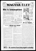 Magyar Elet, November 03, 1973