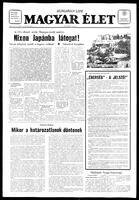 Magyar Elet, July 13, 1974