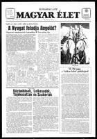 Magyar Elet, February 14, 1976
