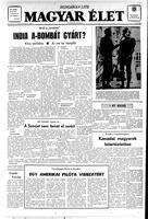 Magyar Elet, August 06, 1966