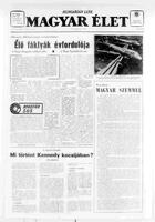 Magyar Elet, January 24, 1970